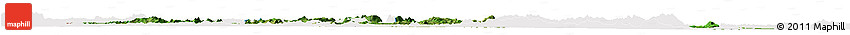 Satellite Horizon Map of Touba, cropped outside