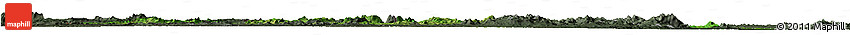 Satellite Horizon Map of Touba, darken, semi-desaturated