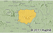 Savanna Style 3D Map of Koonan