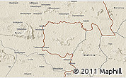 Shaded Relief 3D Map of Koonan