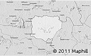 Silver Style 3D Map of Koonan