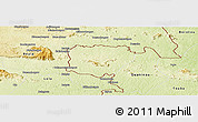 Physical Panoramic Map of Koonan