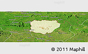Physical Panoramic Map of Koonan, satellite outside