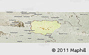 Physical Panoramic Map of Koonan, semi-desaturated