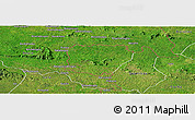 Satellite Panoramic Map of Koonan