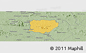 Savanna Style Panoramic Map of Koonan
