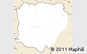 Classic Style Simple Map of Koonan