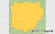 Savanna Style Simple Map of Koonan