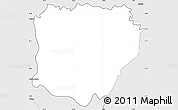 Silver Style Simple Map of Koonan