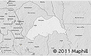 Silver Style 3D Map of Koro