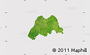 Satellite Map of Koro, cropped outside