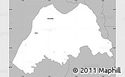 Gray Simple Map of Koro