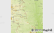 Physical Map of Touba