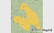 Savanna Style Map of Touba