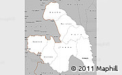 Gray Simple Map of Touba