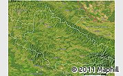 Satellite 3D Map of Bjelovar-Bilogora