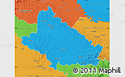 Political Map of Bjelovar-Bilogora