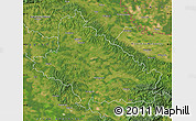 Satellite Map of Bjelovar-Bilogora