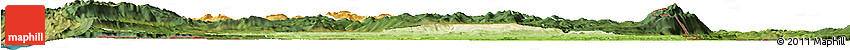 Physical Horizon Map of Karlovac, satellite outside Physical Horizon Map of Karlovac, satellite outside