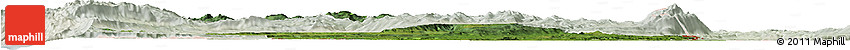 Satellite Horizon Map of Karlovac, lighten