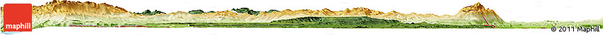Satellite Horizon Map of Karlovac, physical outside Satellite Horizon Map of Karlovac, physical outside