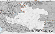 Gray Panoramic Map of Karlovac