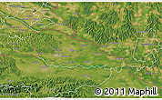 Satellite 3D Map of Medimurje