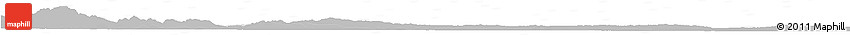 Gray Horizon Map of Medimurje, single color outside