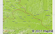 Physical Map of Medimurje