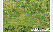 Satellite Map of Medimurje