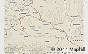 Shaded Relief Map of Medimurje