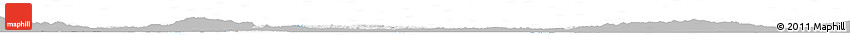Gray Horizon Map of Sisak-Moslavina, single color outside