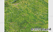 Satellite Map of Sisak-Moslavina