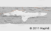 Gray Panoramic Map of Varazdin