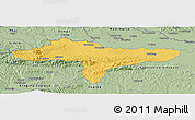 Savanna Style Panoramic Map of Varazdin