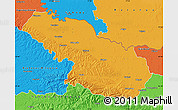 Political Map of Virovitica-Podravina