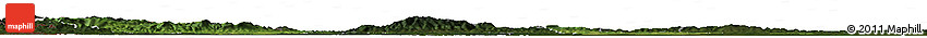 Satellite Horizon Map of Zagreb, darken