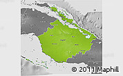 Physical 3D Map of Camaguey, desaturated