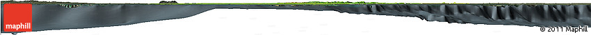 Satellite Horizon Map of Camaguey, darken, semi-desaturated