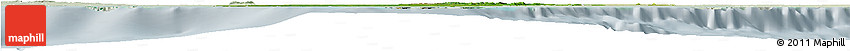 Satellite Horizon Map of Camaguey, lighten