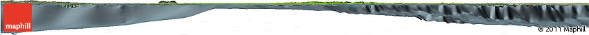 Satellite Horizon Map of Camaguey, semi-desaturated