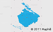 Political Map of Camaguey, cropped outside