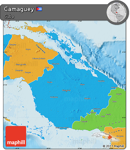 Political Map of Camaguey