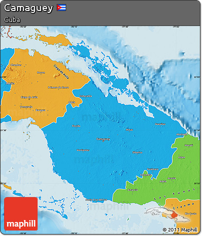Political Map of Camaguey