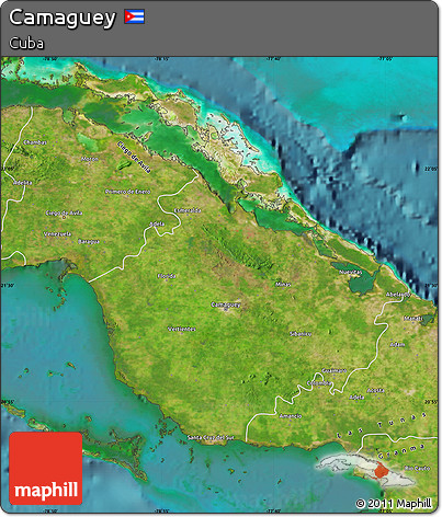 Satellite Map of Camaguey