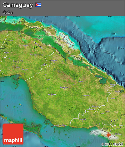 Satellite Map of Camaguey