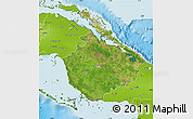Satellite Map of Camaguey, physical outside