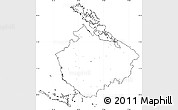 Blank Simple Map of Camaguey, cropped outside, no labels