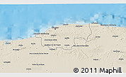 Shaded Relief 3D Map of Ciudad de la Habana