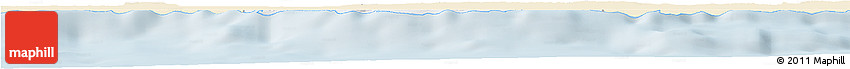 Classic Style Horizon Map of Ciudad De La Habana, single color outside